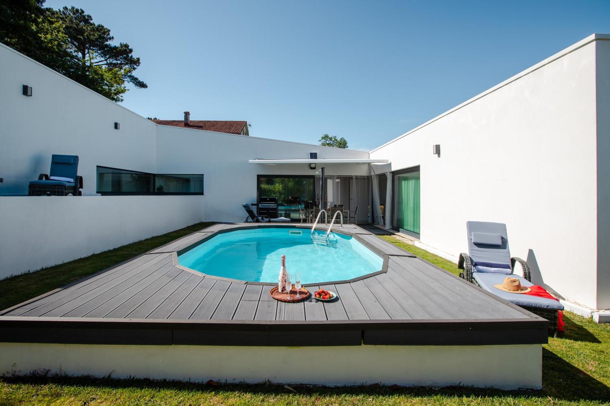 Villa Con Piscina Y Jardin, Santiago De Compostela Teo Exterior foto